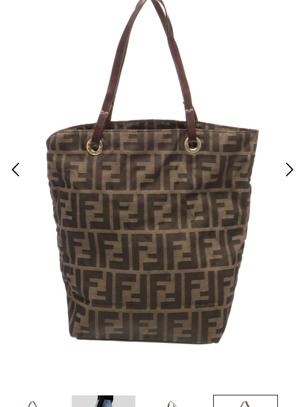 FENDI Zucca FF Vintage Tote